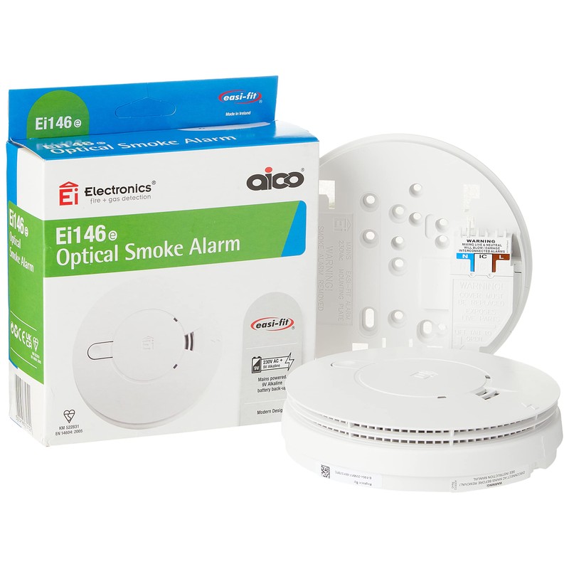Aico Ei146e Smoke Alarm , White