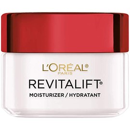Crema anti arrugas y reafirmante LOral Paris RevitaLift para contorno de cuello y rostro, Paquete de 10                                               