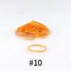 オーバンド #10 500g袋 アメ色 GC-015 輪ゴム 小さい標準サイズ