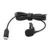 Wireless Lavalier Microphone ‑34dB Metal Lapel Mic for Insta360 ONE