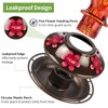 Hummingbird Feeder, BOLITE Glass Hummingbird Feeders for Outdoors Hanging, Hand