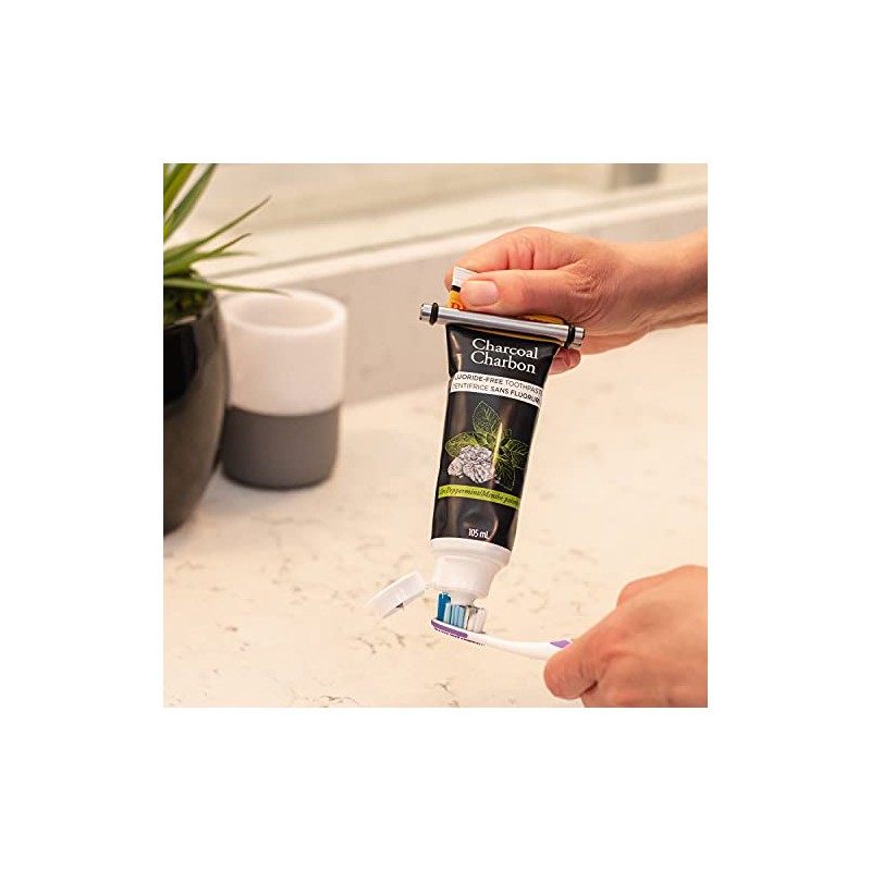 Toothpaste Tube Squeezer Roller Dispenser Lightweight Aluminum - for Toothpaste,