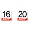 Star Court Number Board (16/20) for Foot Volleyball Scoreboard Scoreboard