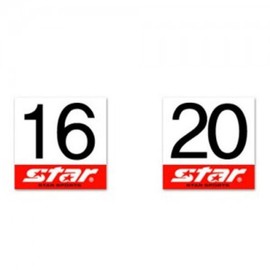 Star Court Number Board (16/20) for Foot Volleyball Scoreboard Scoreboard