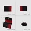 COTOCUL Mini Wallet, Genuine Leather, Blurred Dye, Prevents Bills from