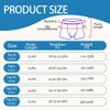 3 Pack Urine Bag Shorts for Men, Ostomy Drainage Bag
