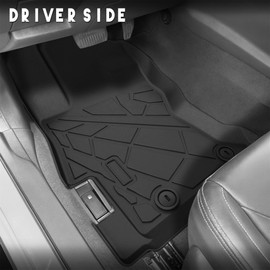 KARPAL Floor Mats Fit for 2018-2023 Subaru Crosstrek / 2017-2023 Subaru Impreza, All-Weather TPE Custom Fit 1st & 2nd Row Floor Liners