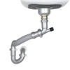 Snappy Trap Single Kitchen Sink Drain Kit, 1-1/2" with Flexible