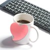 Kores Fantasy Sticky Notes Heart Shaped, 5 Neon Colours, 70