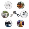 Pack of 10 Swivel Snap Hooks Connectors Swivel Carabiner Clip