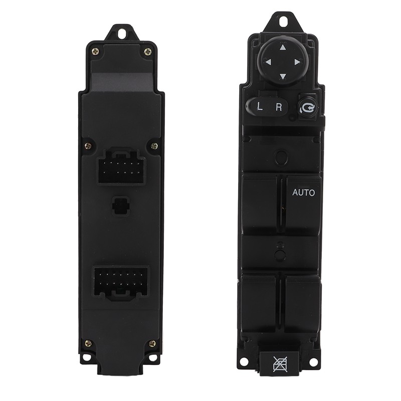 Power Window Switch D652‑66‑350A Black ABS Sturdy Replacement for Mazda