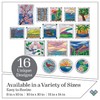 Gallery Glass, Scenery 3 Piece Pattern Set Perfect for Stained