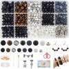 Mchruie Stone Beads for Jewelry Making, Charm Bracelet Making Kit,