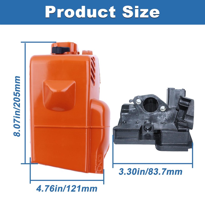 AUMEL Top Cylinder Engine Cover Air Filter w/Housing Kit for