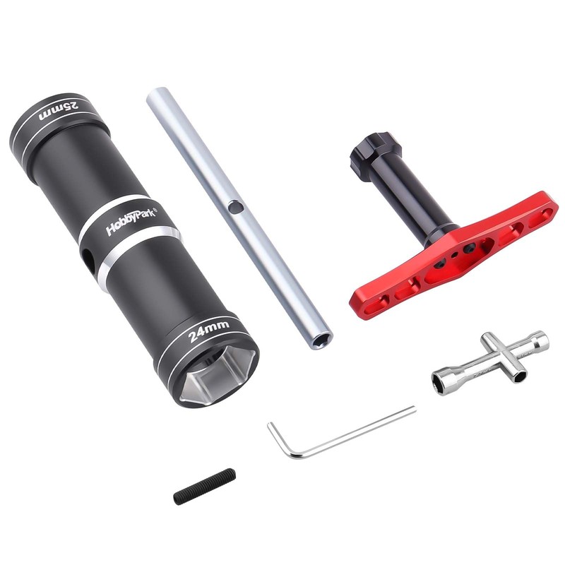 HobbyPark RC Hex Nut Driver Set 24mm 25mm 4mm 5mm