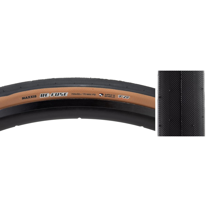 RE-FUSE Tyres - 700x32C - TR. Flexible - MaxxShield /