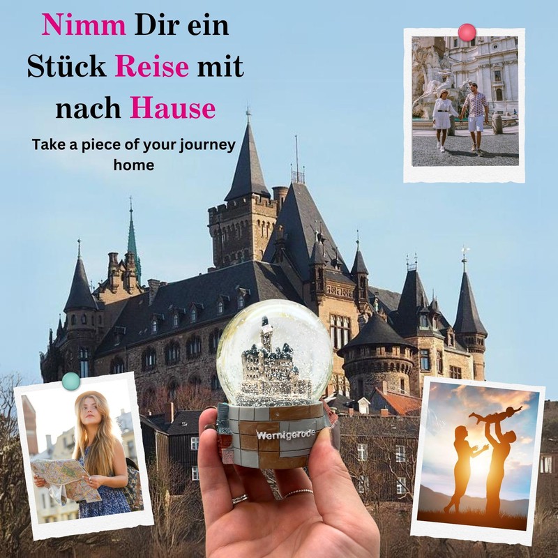 London Souvenir Snow Globe-Wernigerode 30025