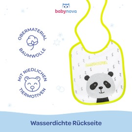 BABY-NOVA Babynova Bib, Tie Bib