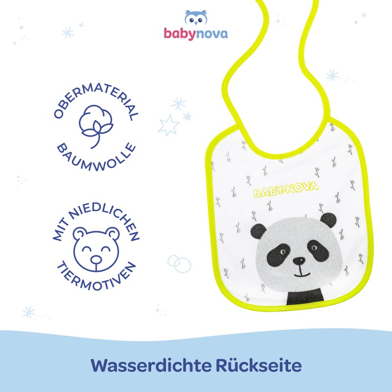 BABY-NOVA Babynova Bib, Tie Bib