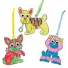 Baker Ross FE581 Dog Suncatcher Craft - Pack of 8,