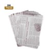 sourcing map 200pcs Wax Paper Sheets Square Sheets 6" x