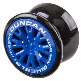 Duncan Toys Wheels - Beginner Yo-Yo for Adults & Kids, High-Performance for Tricks, Blue