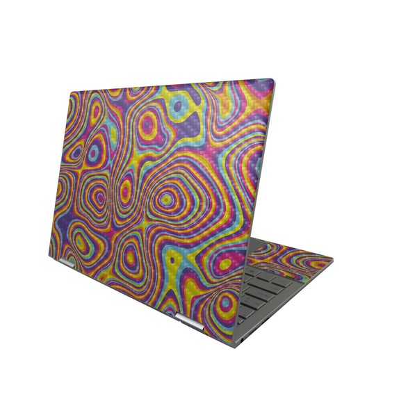 MightySkins Carbon Fiber Skin Compatible with HP Envy x360 13"