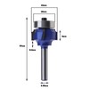 R2 Round Over Router Bit Round-over Edging Trimming Router Woodworking