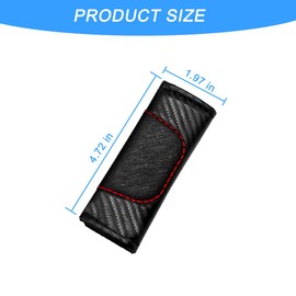 TSUGAMI 2PCS Car Inside Door Handle Protector, Anti-Scratch Vehicle Door Grab Handle Cover, Auto Front Rear Inner Door Pull Handle Protective Accessories, Universal for SUV, Truck, RV