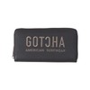 Gotcha 251G8200 Logo Embroidered Long Wallet, Black