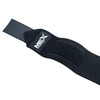 Weightlifting Wrist Wraps, Adjustable Straps (Black)