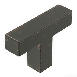 Hickory Hardware Skylight Collection T-Knob 1-5/8 Inch x 3/8 Inch Vintage Bronze Finish