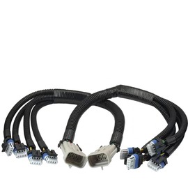 2PCS Ignition Coil Harness Connector 12558693/D581/10457730 - Compatible with GM LQ/LS V8 Engines (4.8L 5.3L 6.0L 6.2L 7.0L) & Truck Relocation Applications LJQ