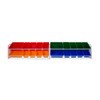 UNiPLAY Toy Organizer with 20 Removable Storage Bins, Multi-Bin Organizer