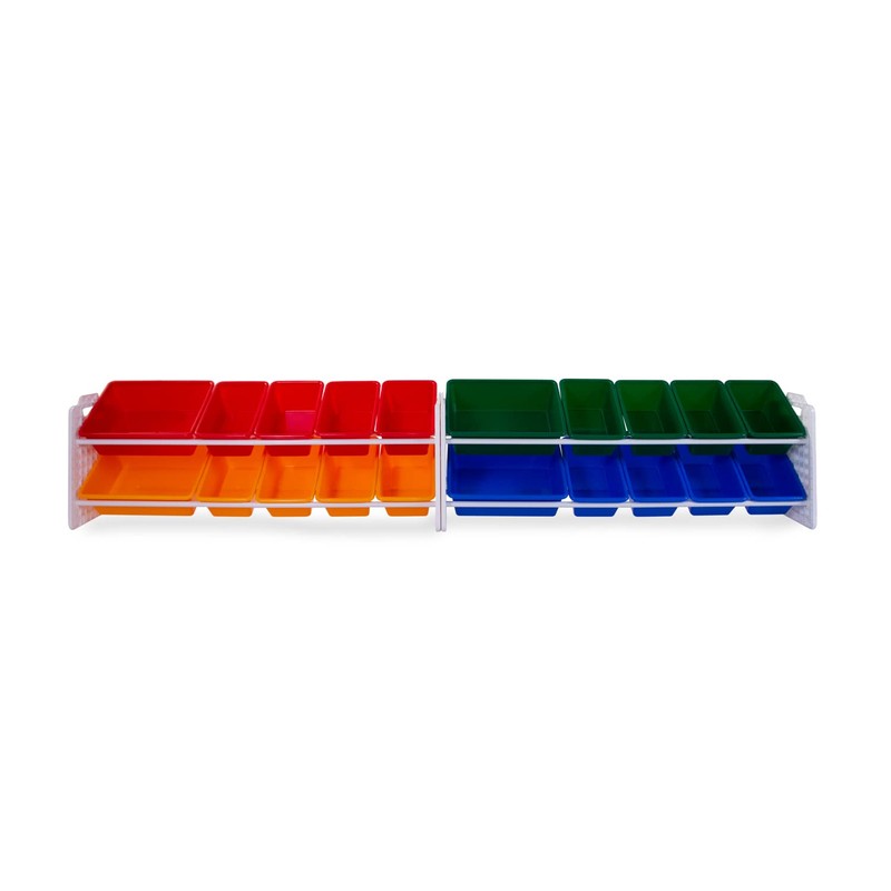 UNiPLAY Toy Organizer with 20 Removable Storage Bins, Multi-Bin Organizer