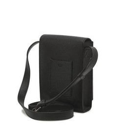 Hazzys (광주신세계)HAZZYS ACC 블랙 가죽 미니 크로스백(남여공용) HJWA5E890BK (HaZZYS ACC) Black Leather Mini Crossbody Bag (Unisex) HJWA5E890BK