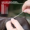 LNQ LUNIQI Long Darning Needles with Large Eye, 20 Sticks