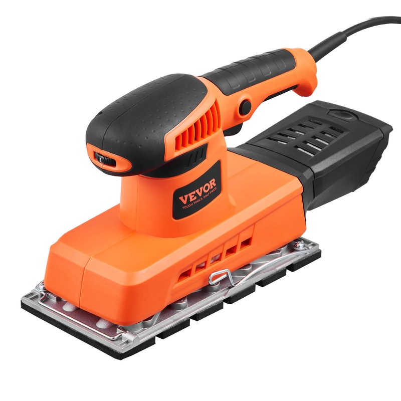 VEVOR Sheet Sander, 1/2 Sheet 2.5A Electric Sander for Woodworking,