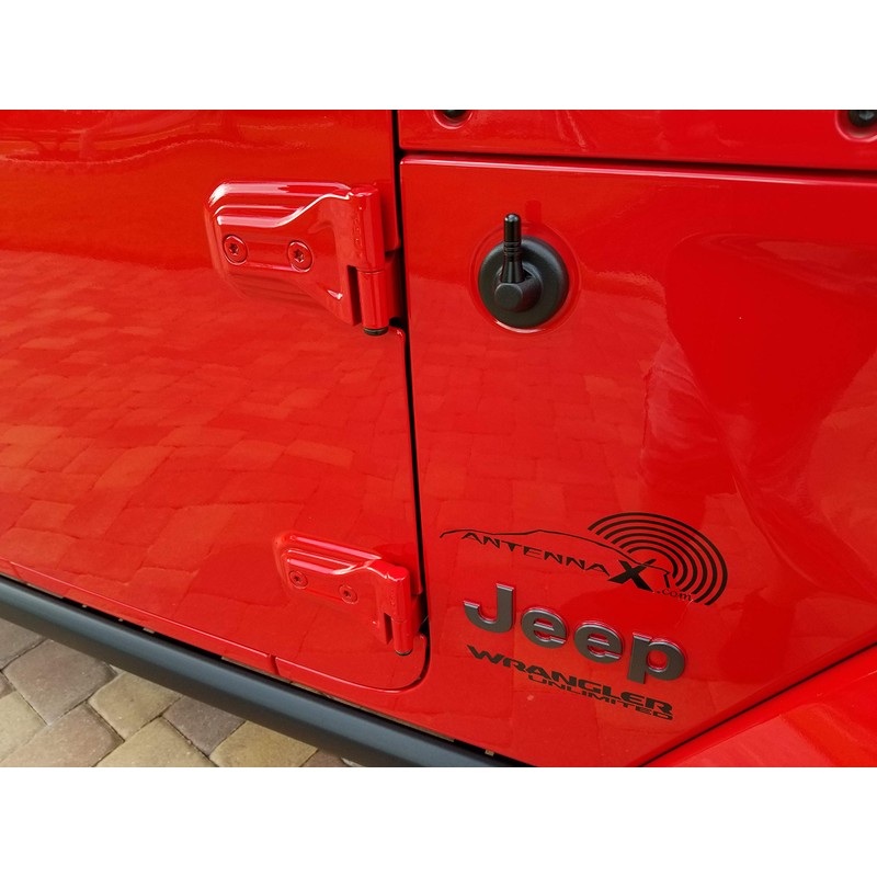 AntennaX Super Shorty (1.5-inch) Antenna for Jeep Wrangler JK JL