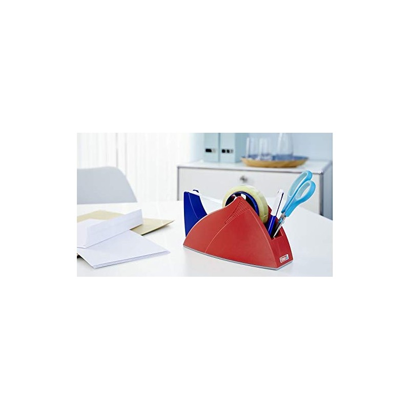 tesa Easy Cut Tape Dispenser - Refillable, Stable Tape Dispenser