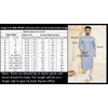 Tathastu Conjunto de pijama Sherwani Kurta para hombre, Azul /