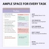 KMQOY To Do List Notepad - 3 Pack Daily Planner