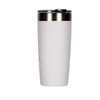 BISON COOLERS 22 oz White Tumbler | Sweat Proof Design