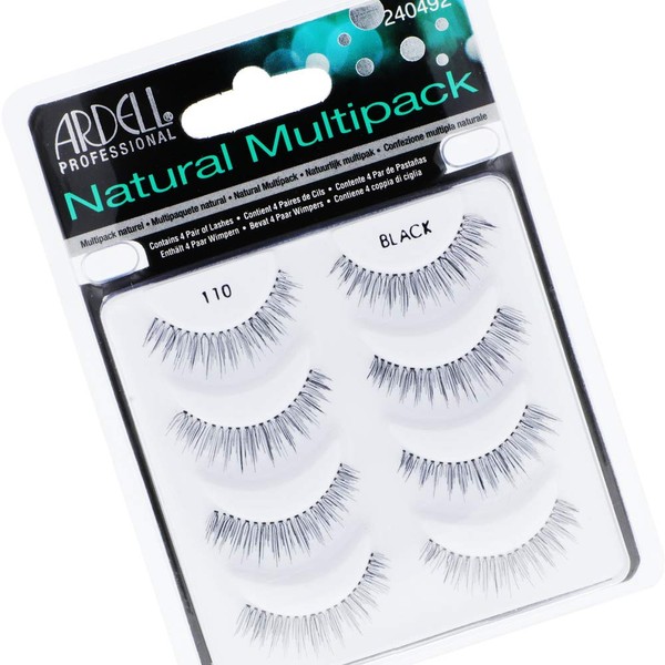 Ardell Natural Multipack 110 Black, 4 Pairs x 1 Pack