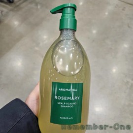 아로마티카 트레이더스 아로마티카 로즈마리 스케일링 샴푸 1L 두피 강화 각질 케어 천연 샴푸 Trader Joe's Aromatica Rosemary Scaling Shampoo 1L Scalp Strengthening Exfoliating Care Natural Shampoo