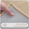 Homaxy Chenille Bathroom Rug, Non-Slip Bath Mat, Washable Bath Mat,