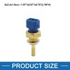 A ABSOPRO 2-Pin Engine Coolant Temperature Sensor 22630-51E02 Coolant Sensor
