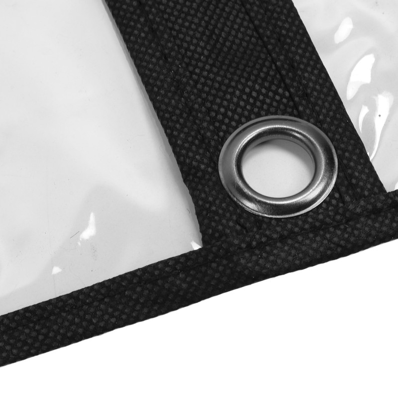 2pcs Garment Bags for Hanging Clothes Transparent Clothes PVC Dustproof