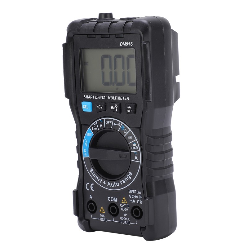 DM91S Manual Auto Ranging Digital Multimeter Multifunctional High Accuracy Mini