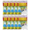 x10 Disposable Wardrobe Dehumidifier Hanging Bags - Specially Designed to